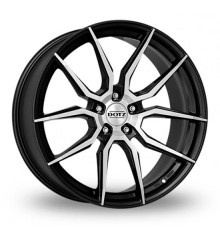 Dotz Misano 7.5x17 5x108 ET 48 Dia 70.1 (HBFP)