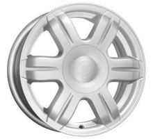 K&K KC670 (Lada) 6x15 4x100 ET 48 Dia 54.1 (silver)