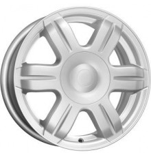 K&K KC670 (Lada) 6x15 4x100 ET 50 Dia 60.1 (silver)