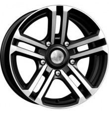 K&K Палладика 7x16 5x139.7 ET 30 Dia 98.5 (дарк платинум)