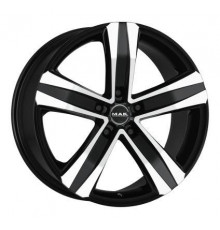 Mak Stone 5 7x17 5x112 ET 55 Dia 66.6 (gloss black)