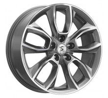 Premium Series KP001 7x18 5x114.3 ET 46 Dia 67.1 (gloss graphite)