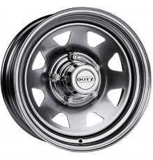 Dotz Dakar 7x16 5x139.7 ET 0 Dia 110 (silver)