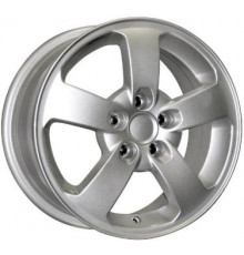 K&K Fabia 6x15 5x100 ET 43 Dia 57.1 (silver)