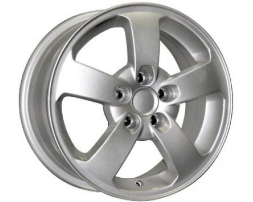 K&K Fabia 6x15 5x100 ET 43 Dia 57.1 (silver)