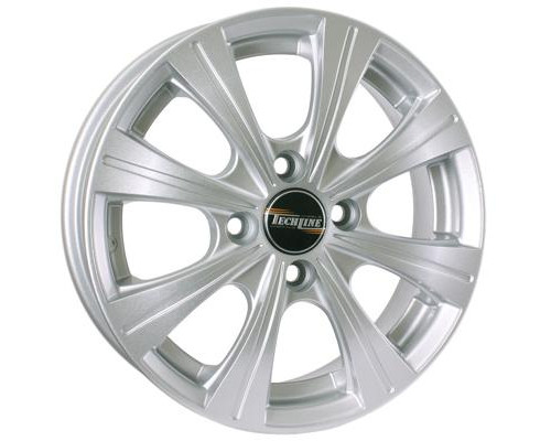 Tech Line 423 5.5x14 4x100 ET 49 Dia 56.6 (silver)