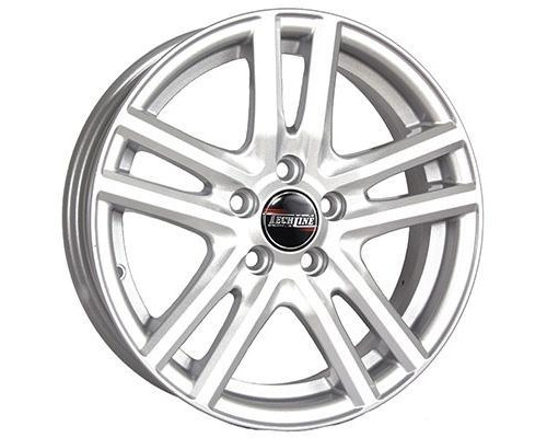 Tech Line 429 5.5x14 4x100 ET 43 Dia 60.1 (silver)