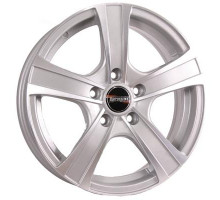 Tech Line 539 6x15 5x100 ET 38 Dia 57.1 (silver)